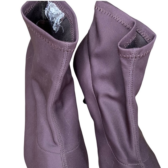 Preditions SOCK HEEL IN DEEP PURPLE/BROWN SIZE 8 - Picture 3 of 10